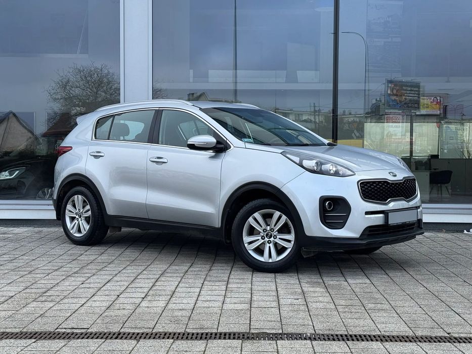 Kia Sportage 1.6 GDi 132KM S, Tempomat, Bluetooth, Hak, Polski Salon, Nowe Sprzęgło