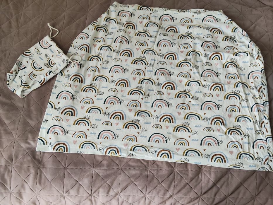 Мілкснуд накидка для годування трикотажна чохол снуд слінг милкснуд