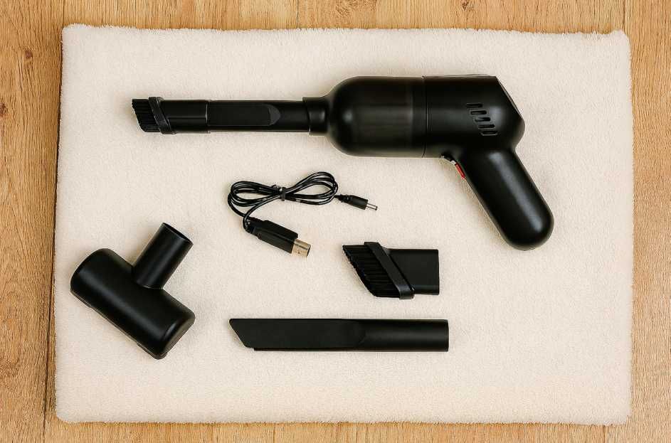 Nowy Zestaw 6w1 Mocny Odkurzacz samochodowy bezprzewodowy 60W USB Dom