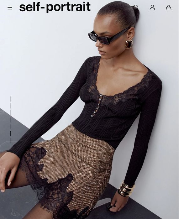 Self-portrait, maje кофточка. Одевалась на 1час