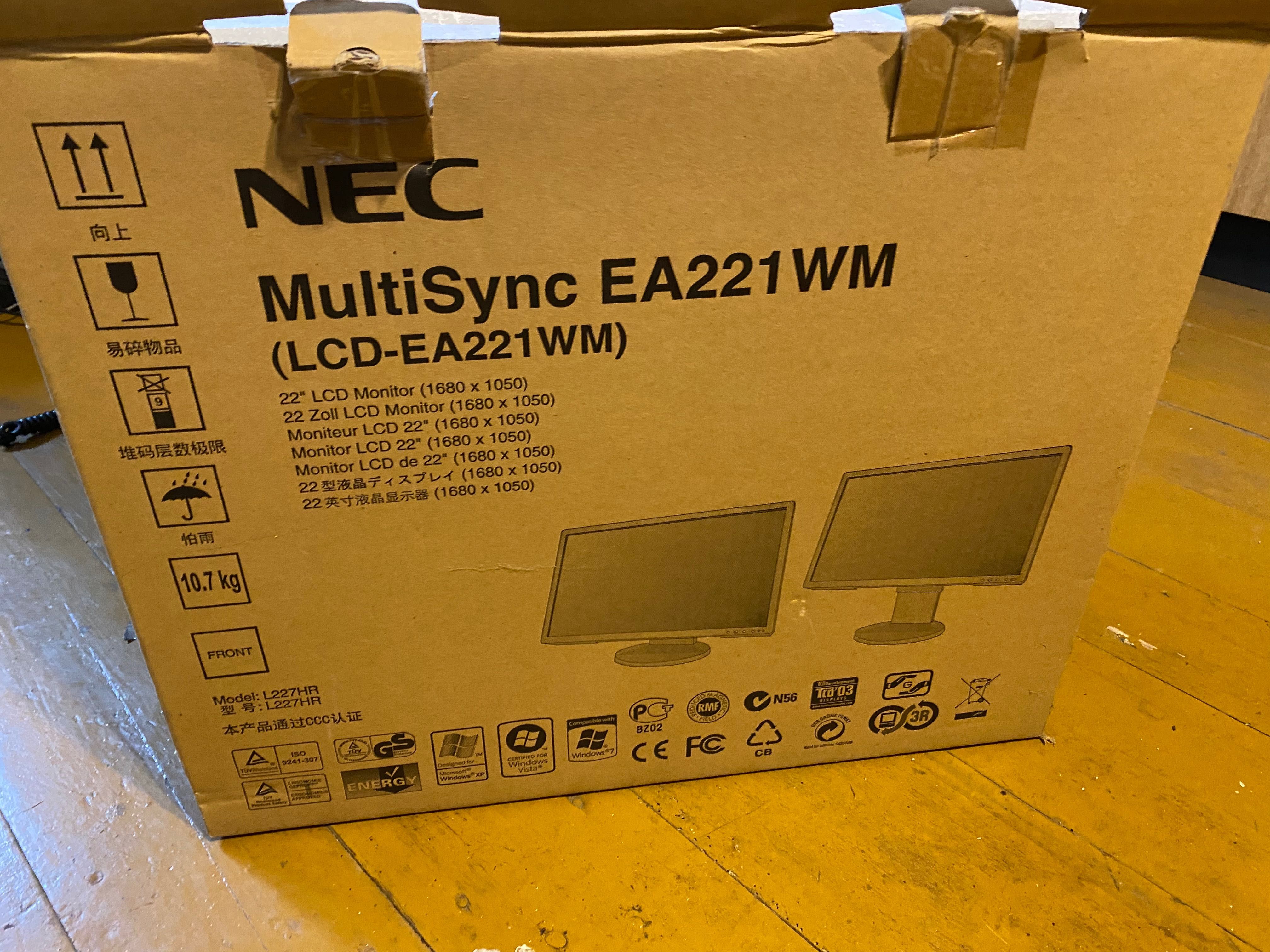 Monitor NEC EA221 WM