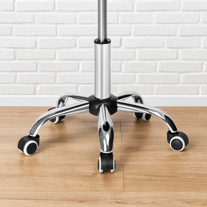 Mocny Nowy Taboret Obrotowy Na Kółkach Krzesło Stołek Kosmetyczny Dom