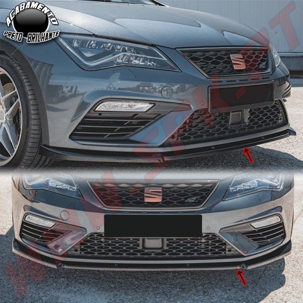 LIP SPOILER FRONTAL SEAT LEON MK3.5 FACELIFT FR + CUPRA (17-20)