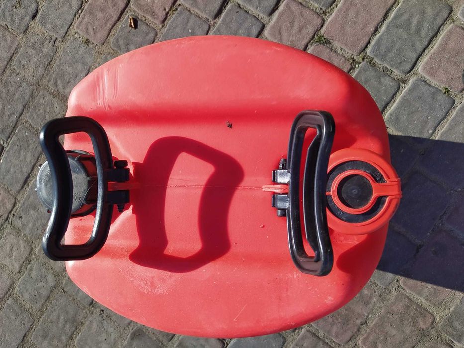 Beczka/  kanister baniak 60kg czerwone/niebieskie z UN