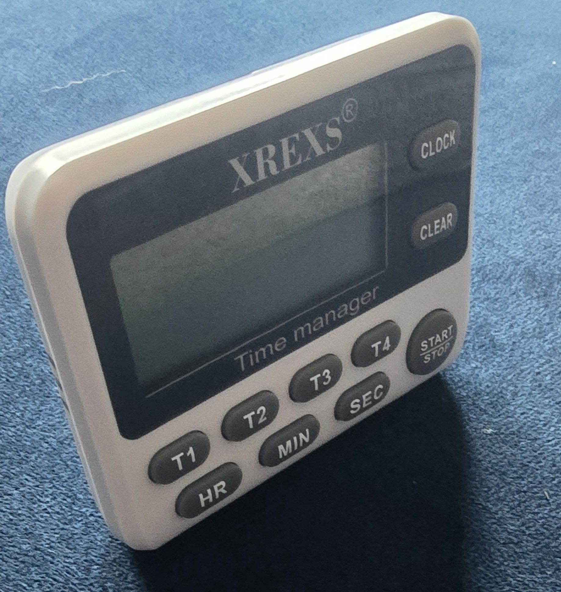 Cyfrowy timer 4w1 zegar, minutnik, do gotowania, pieczenia, sportu