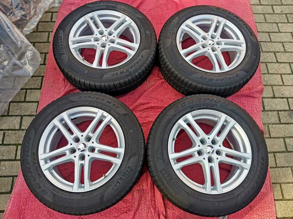 KOŁA zima 17' SKODA KODIAQ ET36 - 5x112 - 215/65/17 Pirelli