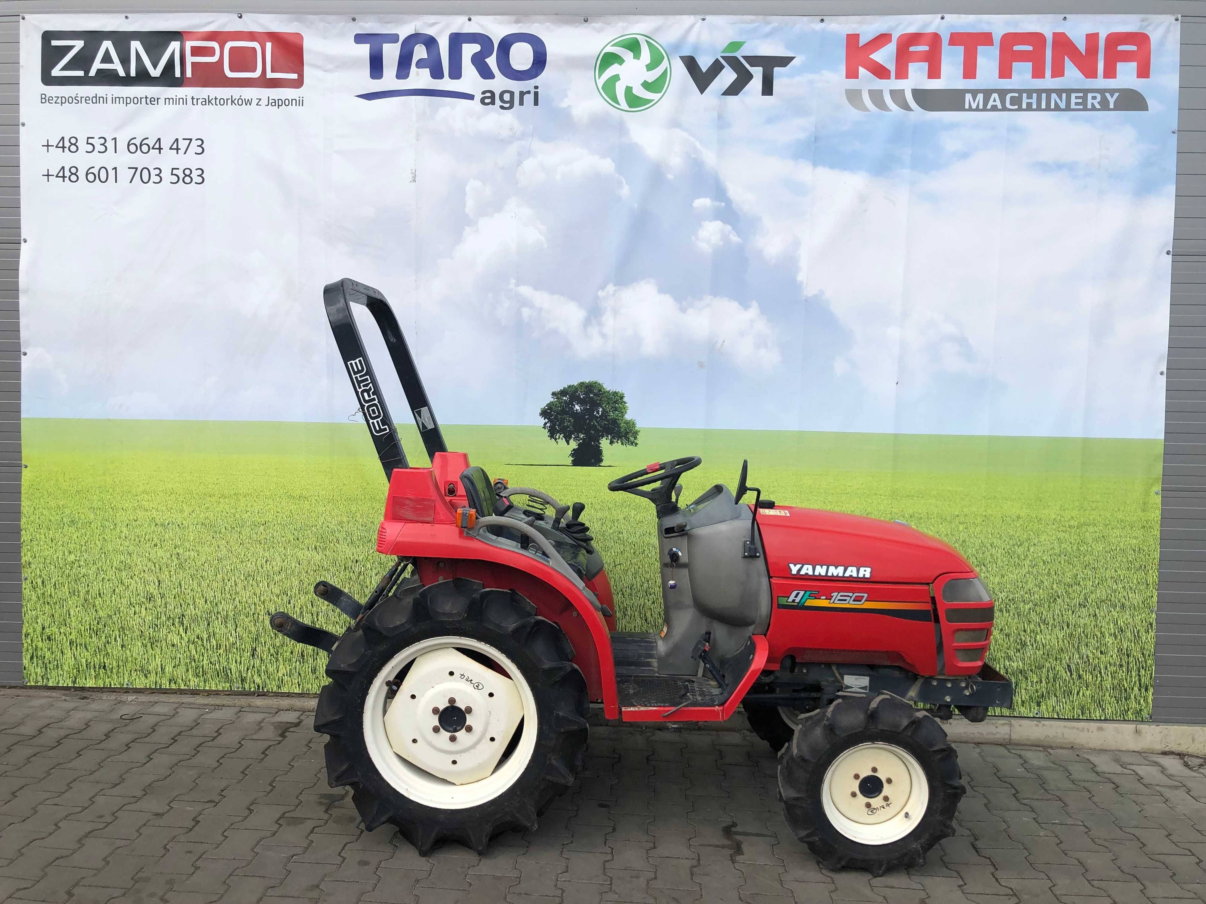 Traktor japoński Yanmar AF160 16KM 4x4