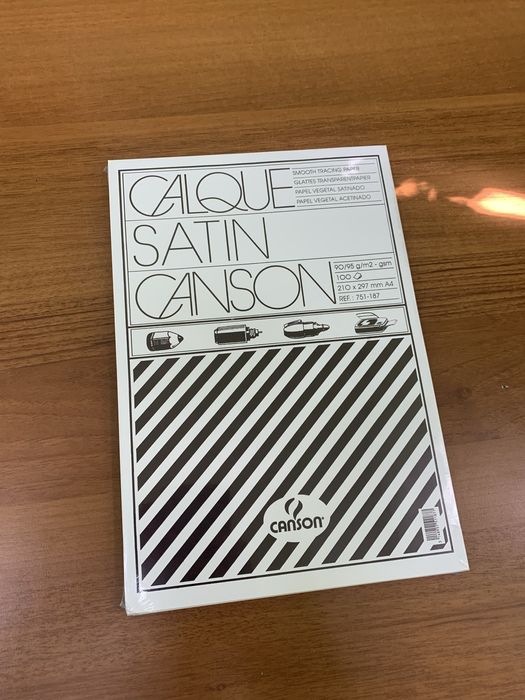 Калька для креслення Canson А4, 90-95 г/м², 100 аркушів