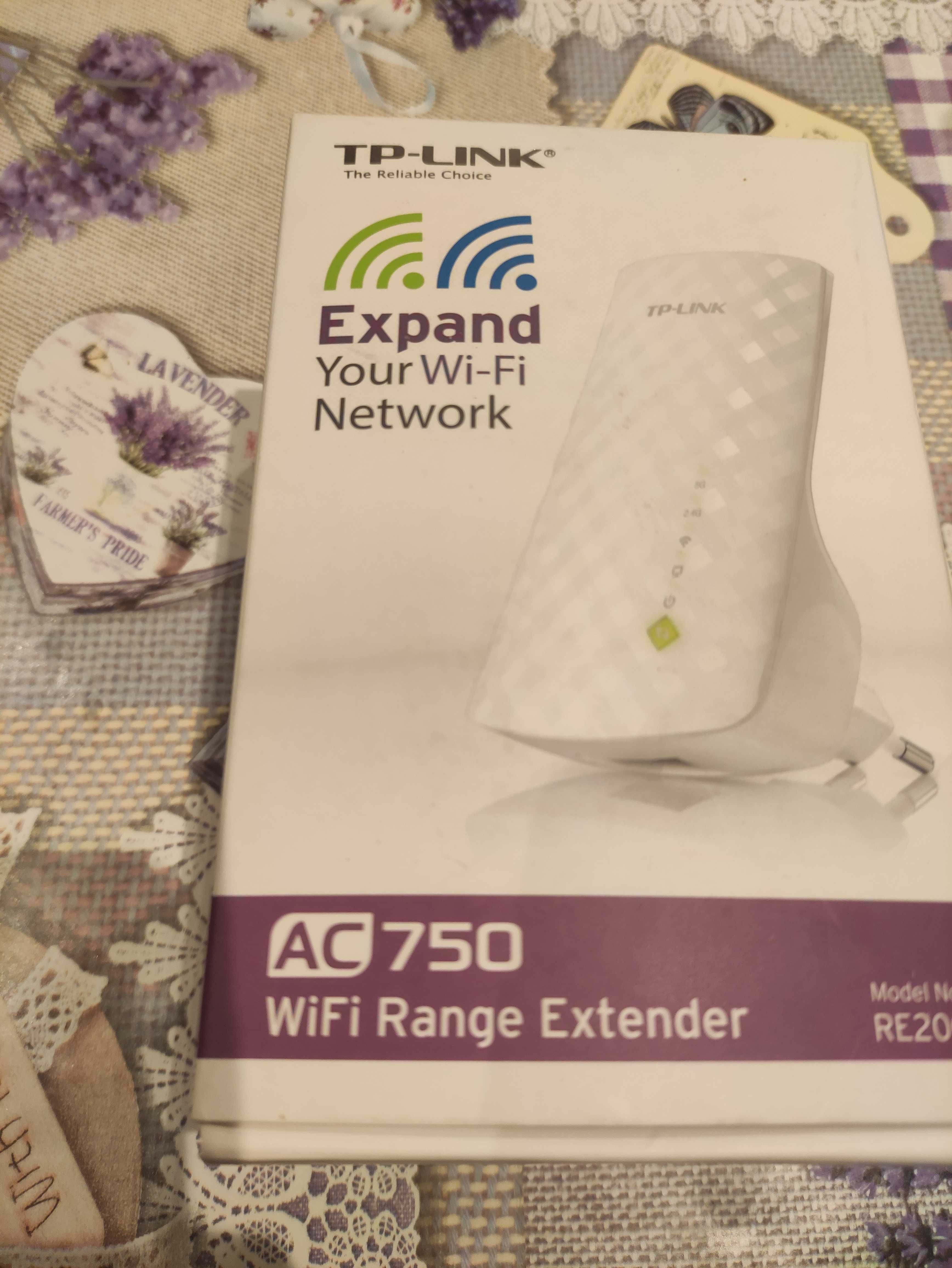 wzmacniacz sygnału wifi tp-link ac750 model re200