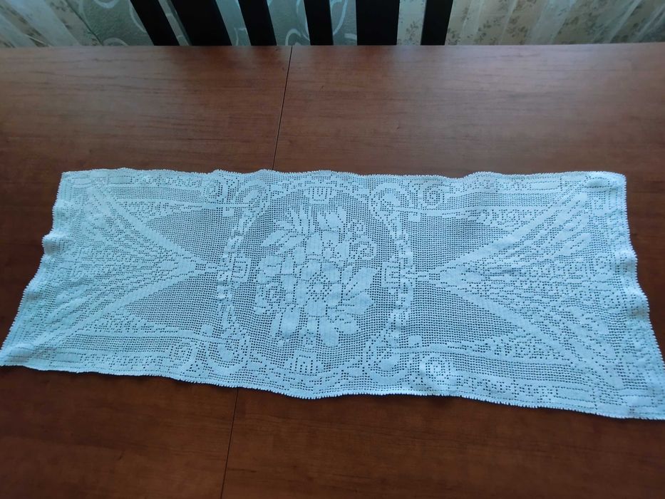 Toalha de mesa feita de mão