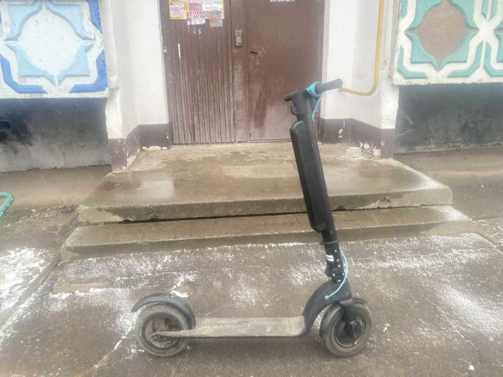 Самокат proove X-city pro Black/Blue  в новом состоянии СРОЧНО