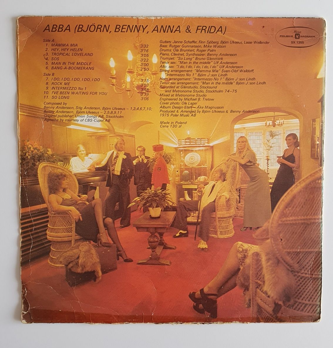 Vinyl - Abba (Bjorn Benny Anna Frida)