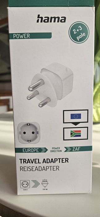 HAMA adapter EU - RPA (ZAF) , typ F - typ M