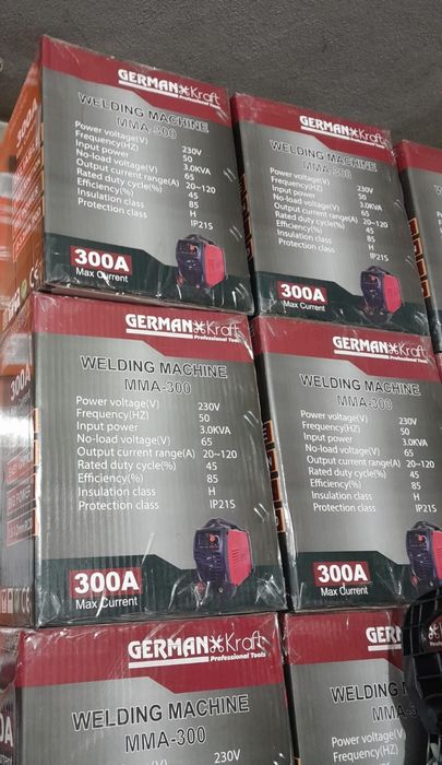 Aparelho soldar inverter 300a marca Germanykraft