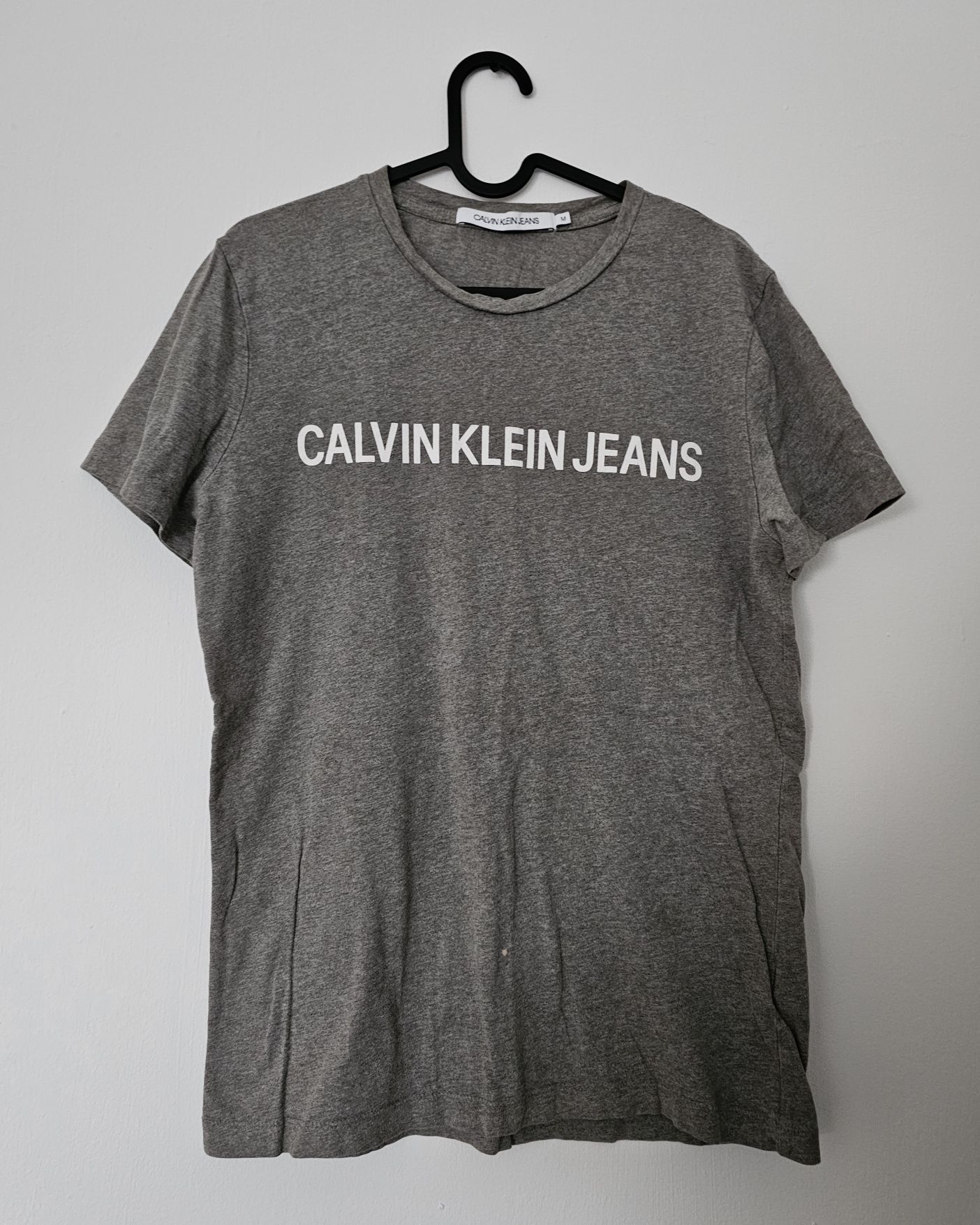 Calvin Klein CK męska koszulka M szara t- shirt logo