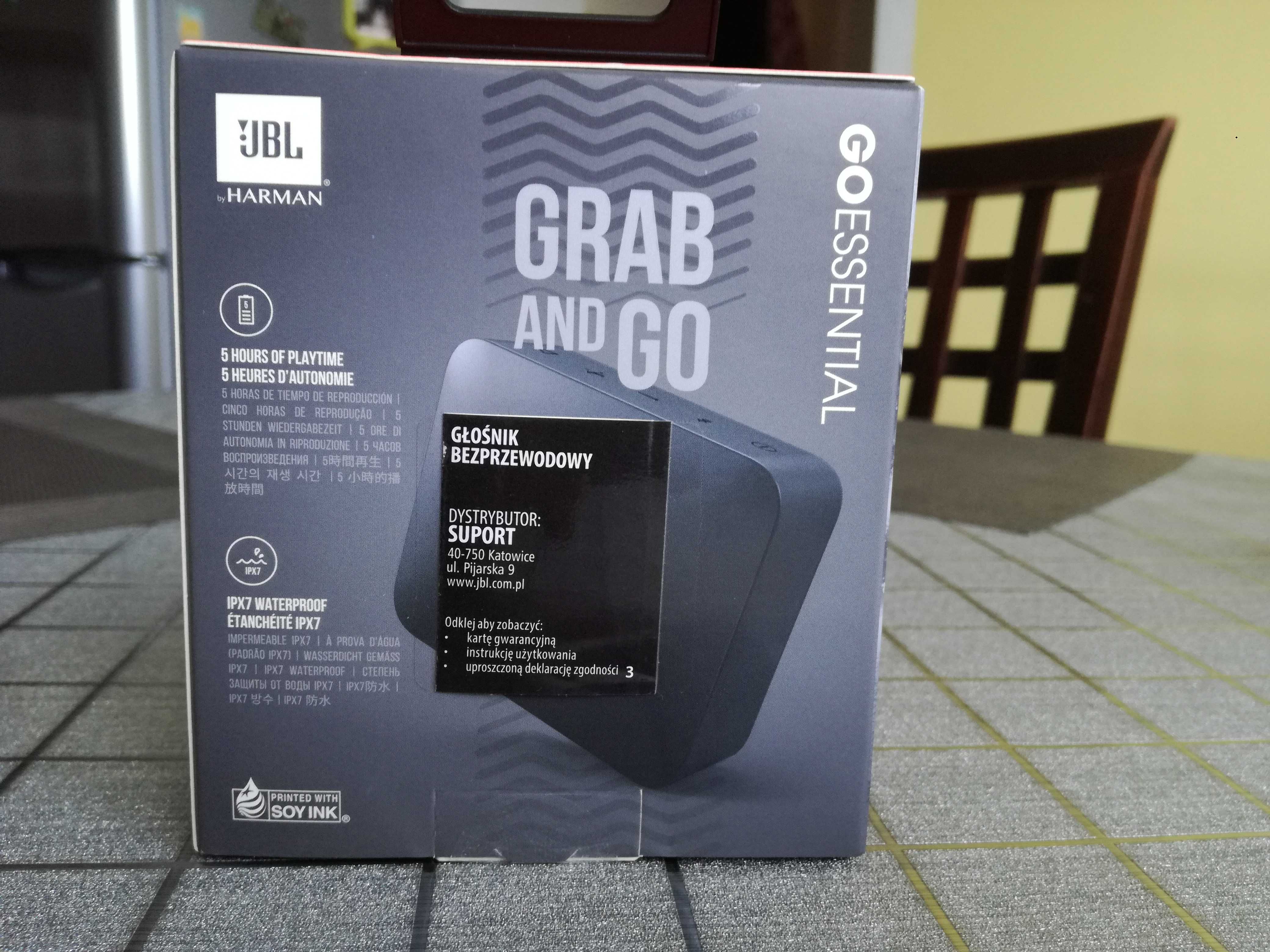 Nowy JBL GO Essential Czarny