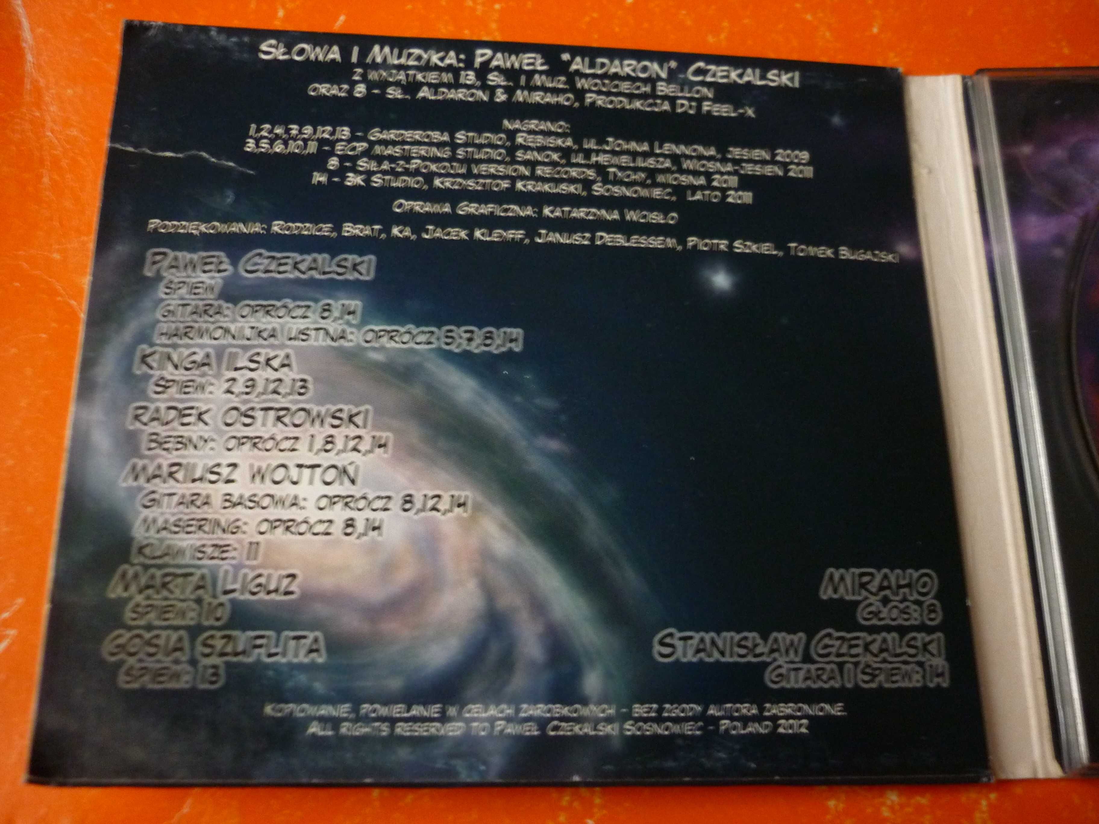Płyta CD Aldaron "Świadomość" (Paweł Czekalski)