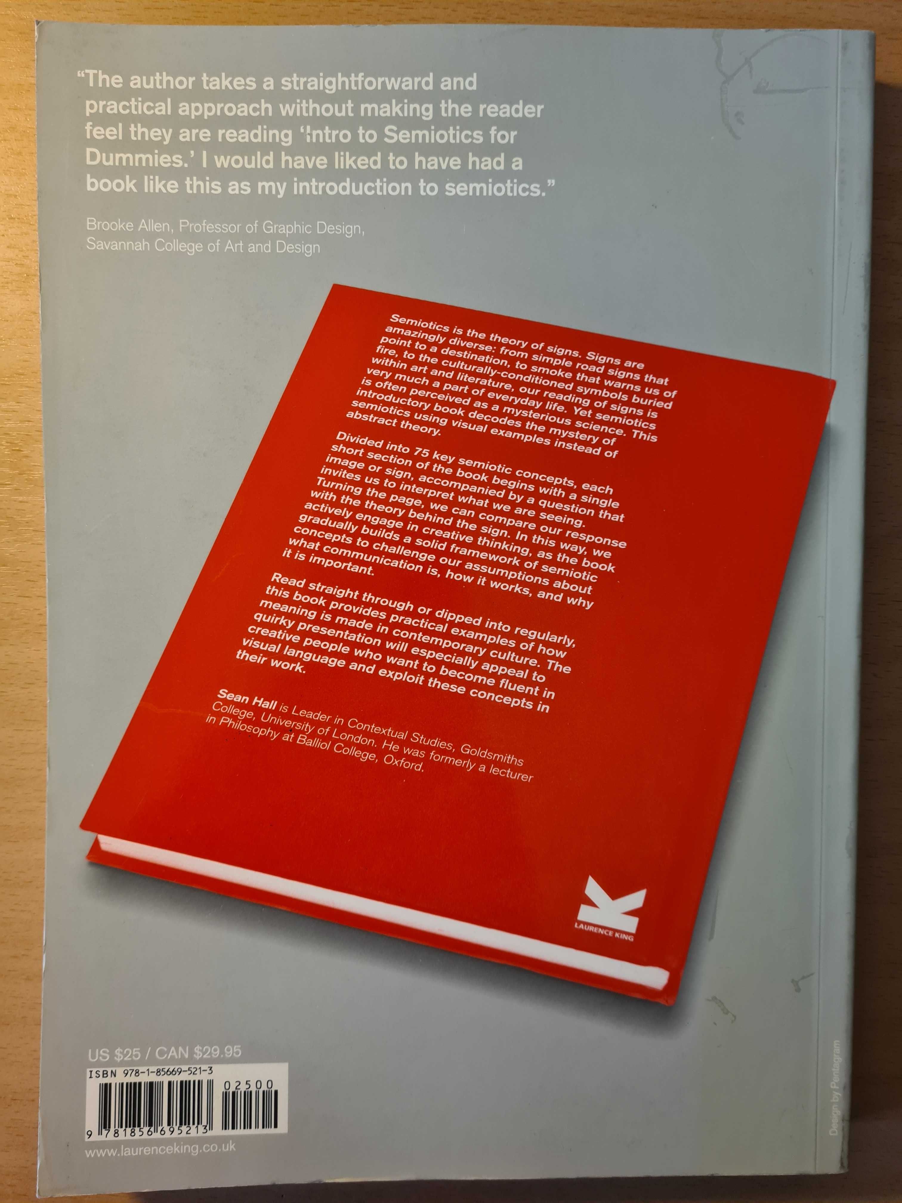 Livro "This Means, This This Means That - A User's Guide to Semiotics"