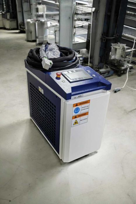 Laser czyszczący FIBER 1500W FV23% maszyna do rdzy farby brud powłoki
