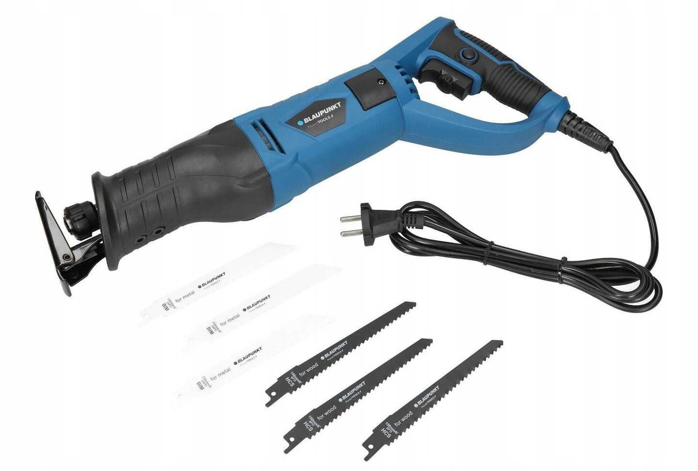 BLAUPUNKT elektryczna piła szablasta 1200W + 6 BRZESZCZOTÓW
