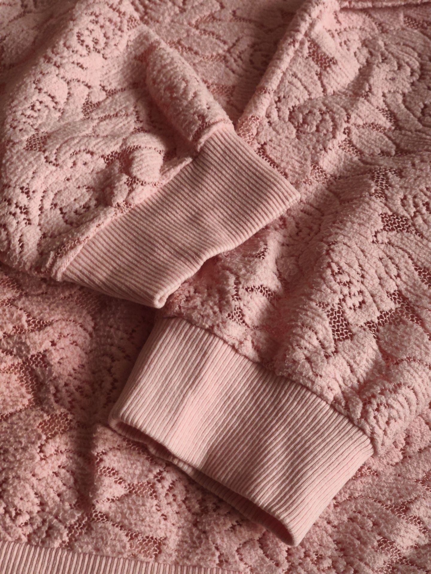 Pudroworóżowy sweterek – Marks & Spencer – XL / 42