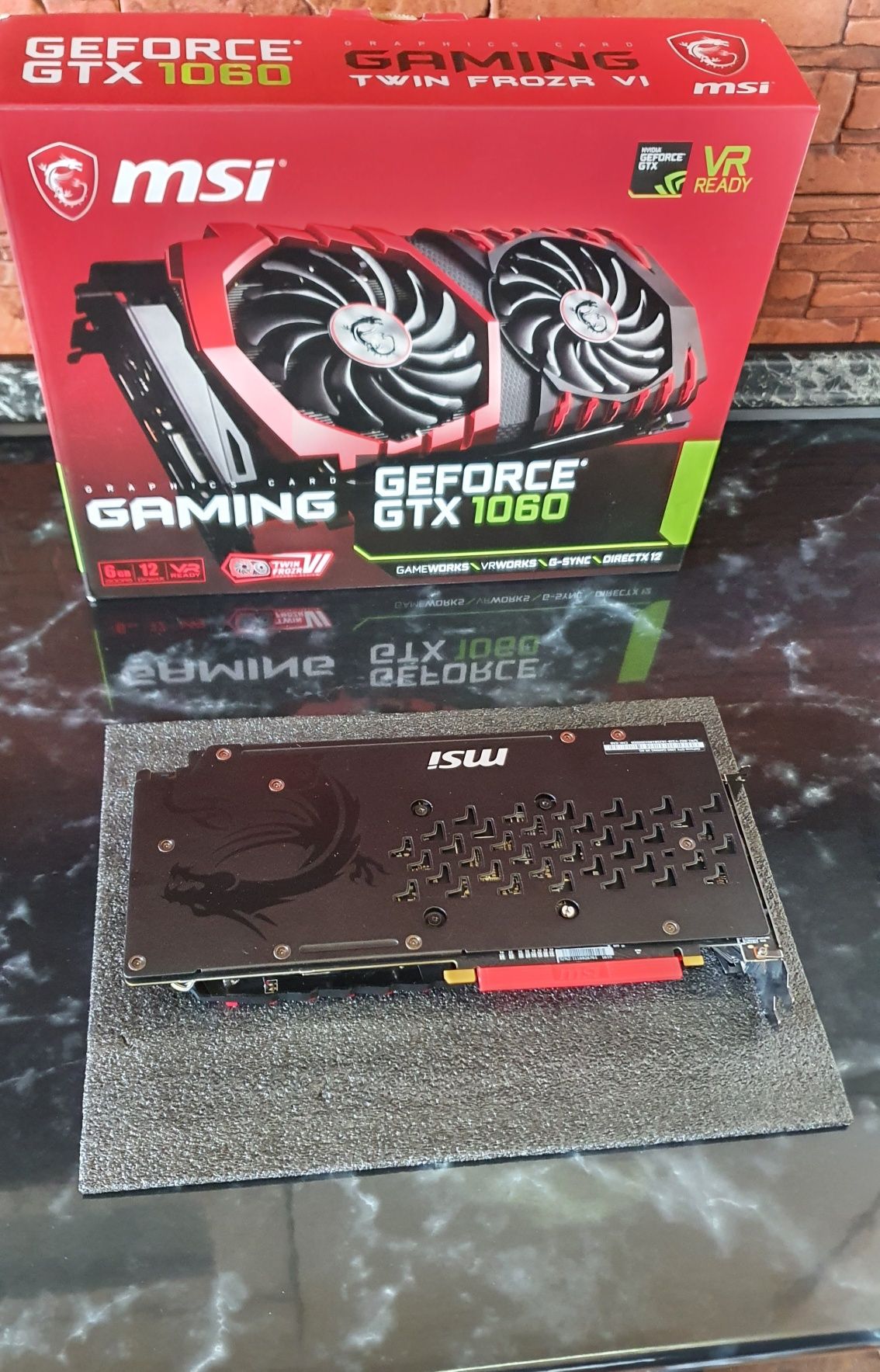 Відеокарта GTX 1060 6GB MSI GAMING (GeForce GTX 1060 GAMING 6G)