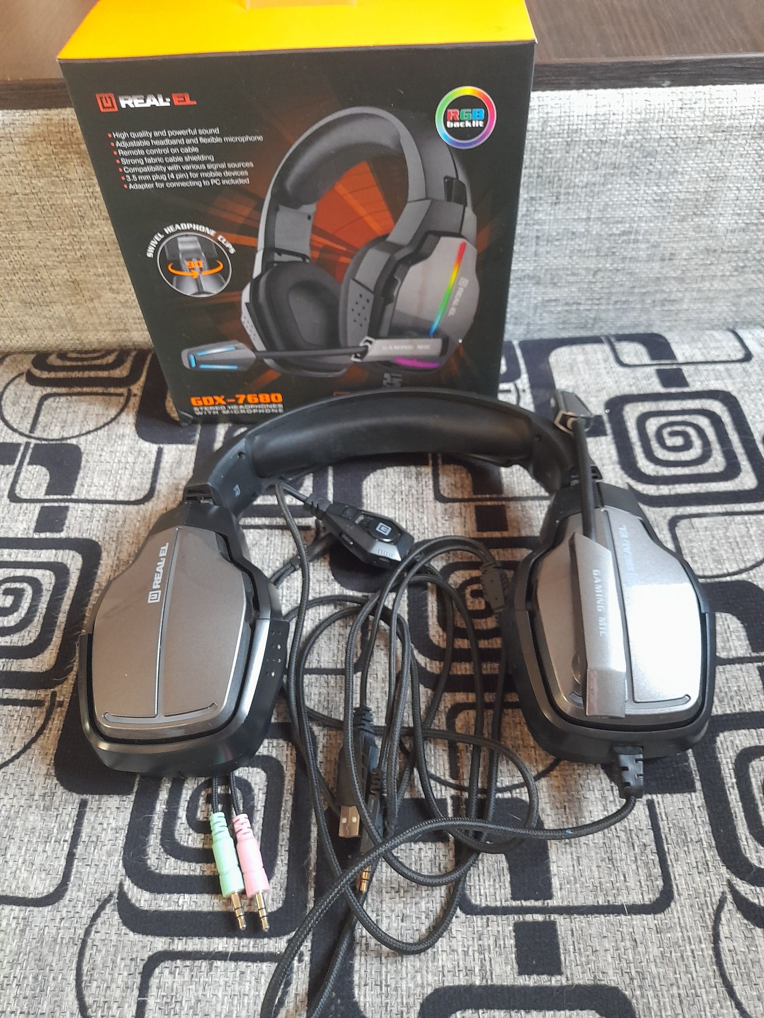 Наушники игровые