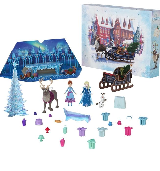 Адвент календар Frozen Disney, Ельза, Анна дісней,Країна льоду, Холодн