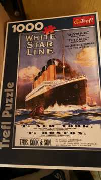 Puzzle 1000 szt Titanic, Trefl