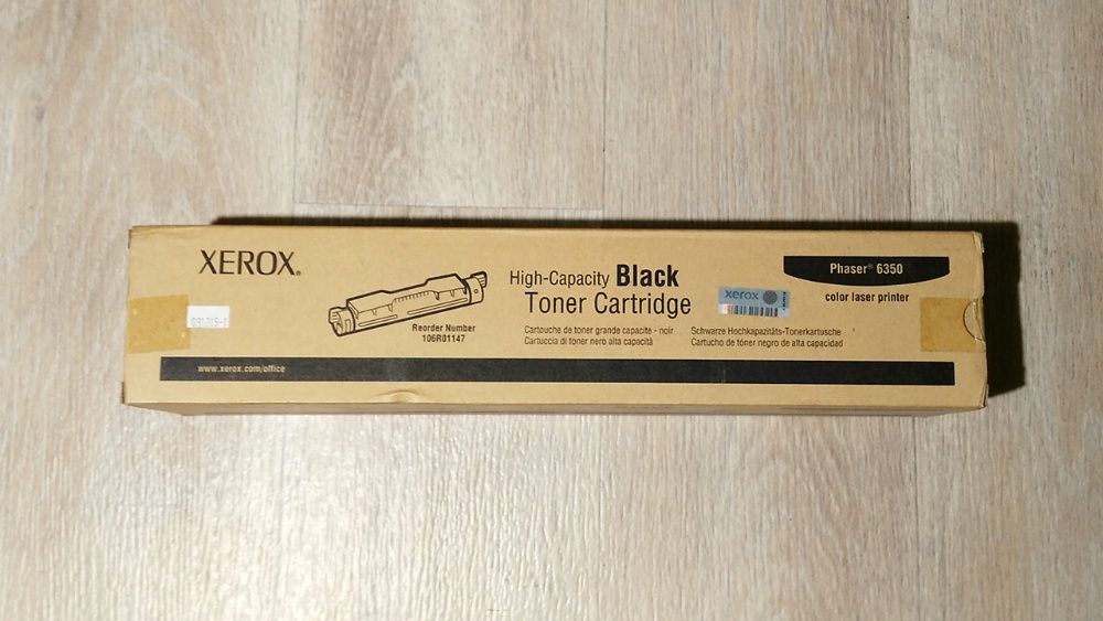 106R01147 Toner Xerox Phaser 6350 Czarny Nowy 10k