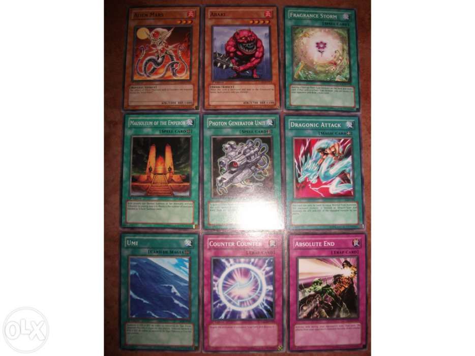 43 Cartas Yu-Gi-Oh! (Comuns)