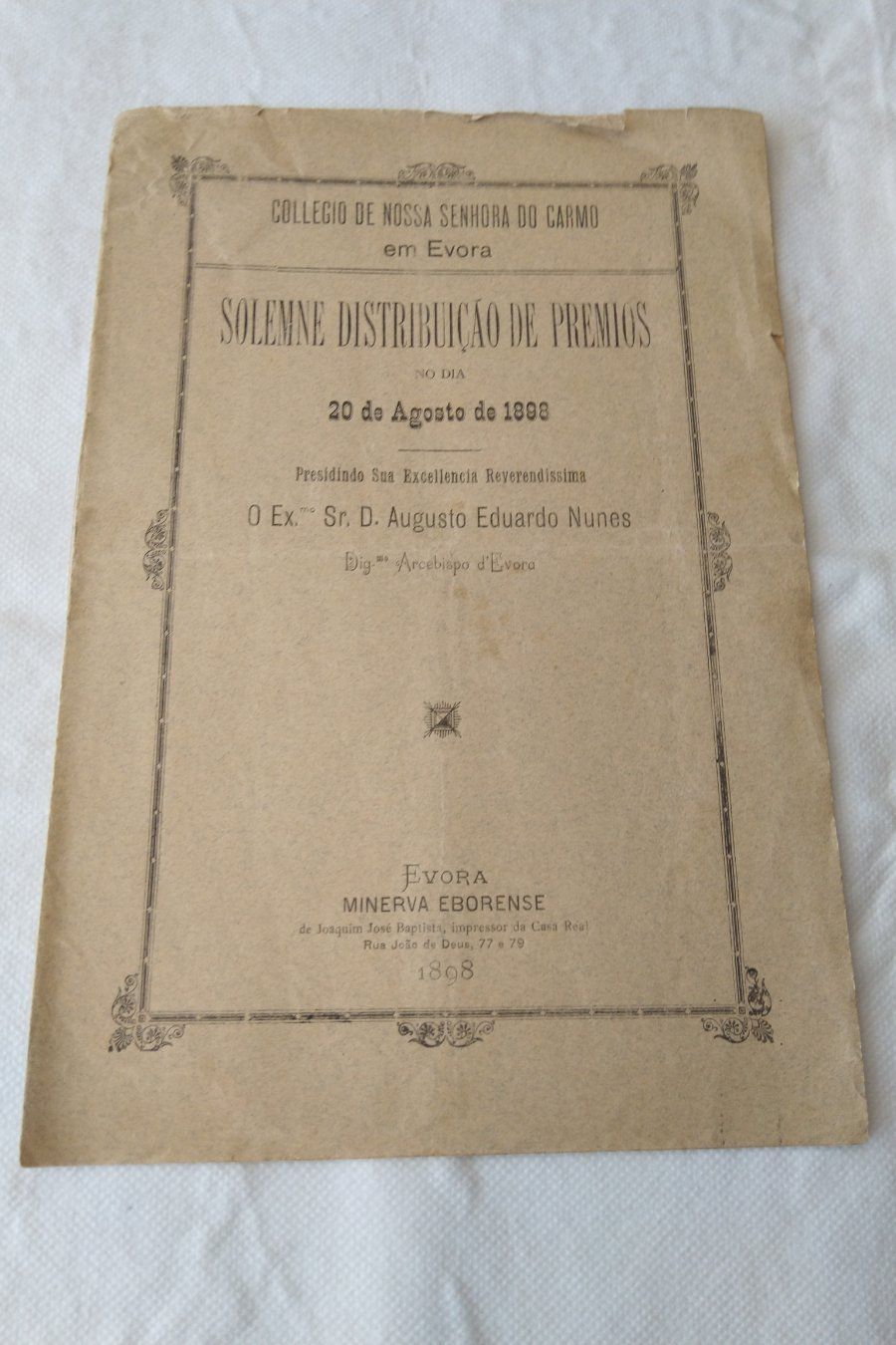 Collegio de Nossa Senhora do Carmo Évora