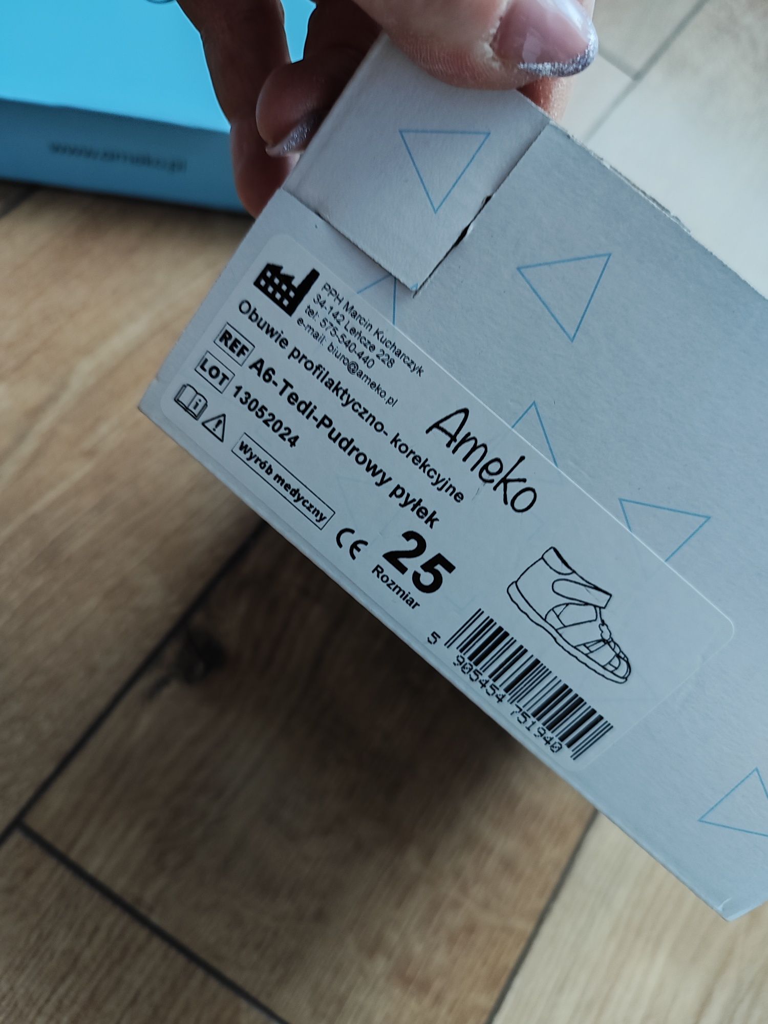 Sandały misie dla dziewczynki rozmiar 25 Ameko