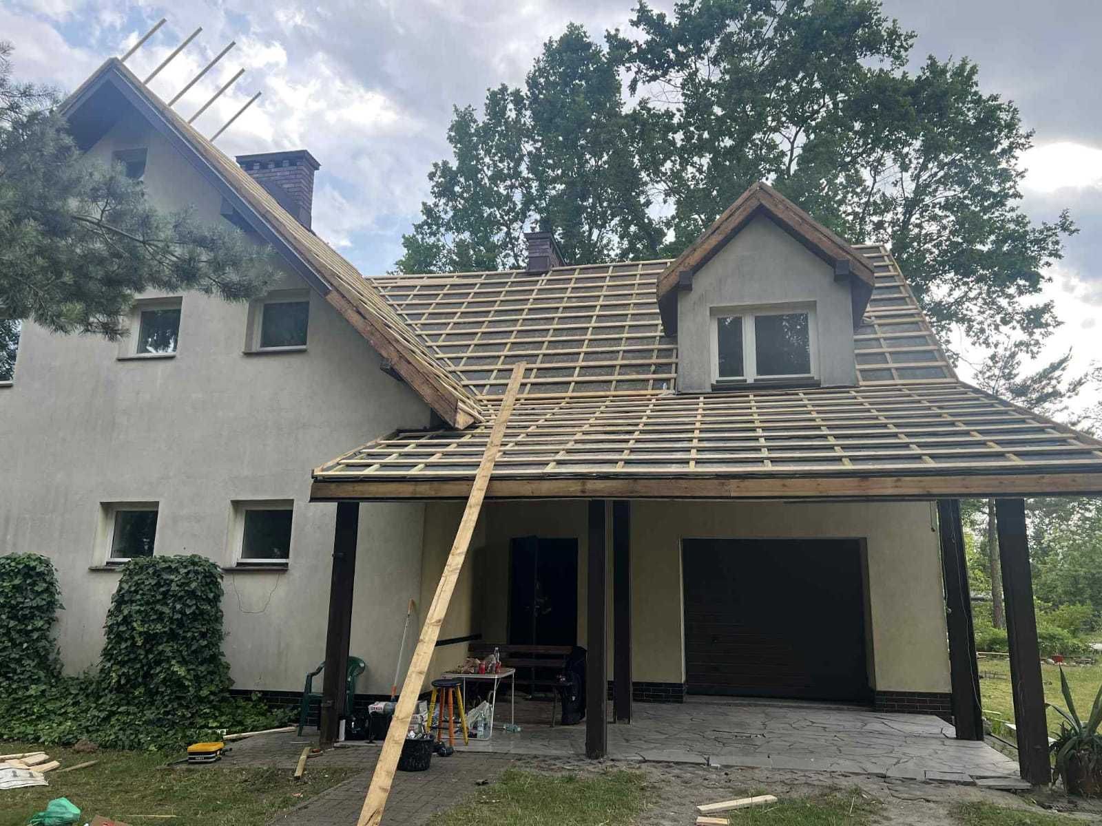 Usługi Dekarskie - Budowa, Naprawa Dachu, Montaż Rynien i inne