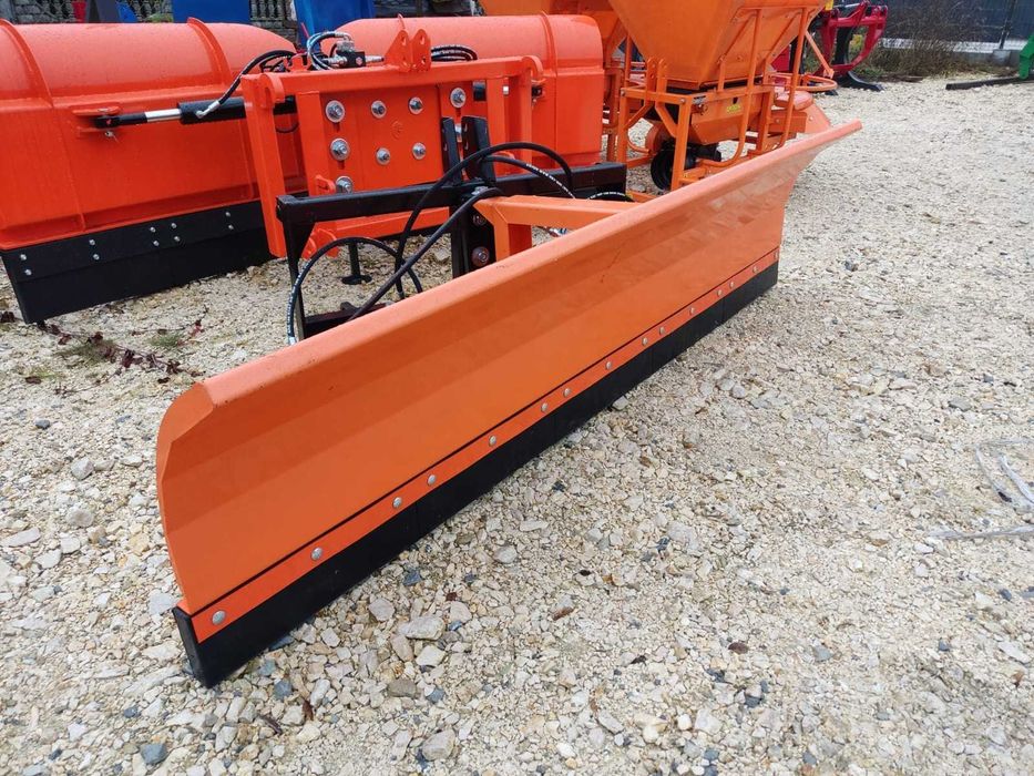 Nowy pług do śniegu na dwa siłowniki mocowanie euro/tuz DOWÓZ