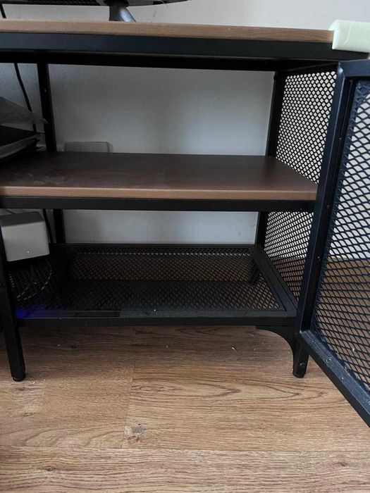 FJÄLLBO - Móvel TV, preto, 150x36x54 cm