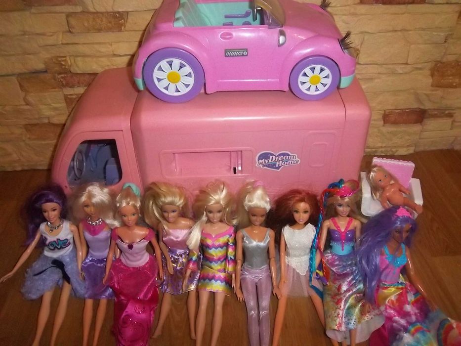 Lalki Barbie plus akcesoria