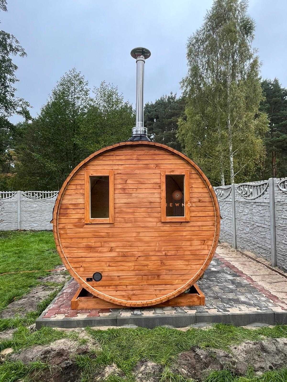 Sauna ogrodowa, sauna, sauna beczka, sauna Ebro, ruska bania