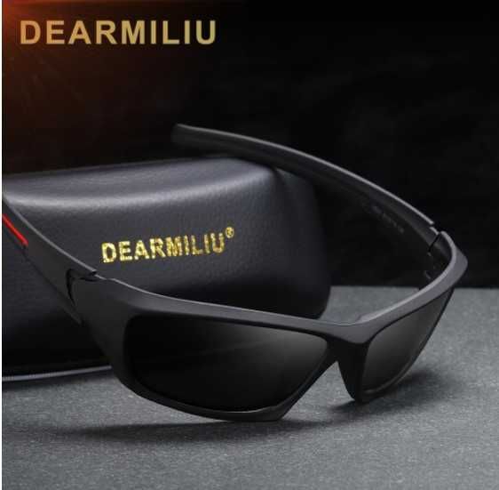 Поляризационные очки DEARMILIU,примиум качество UV400 цвет Black