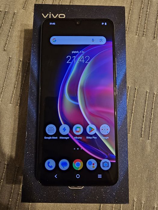 VIVO V21 5G  błękitny ( Sunset Dazzle )