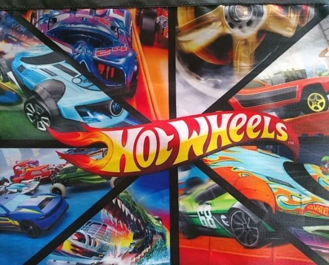 Сумка для взуття для хлопчика Пес Патрон Трансформер Hot Wheels