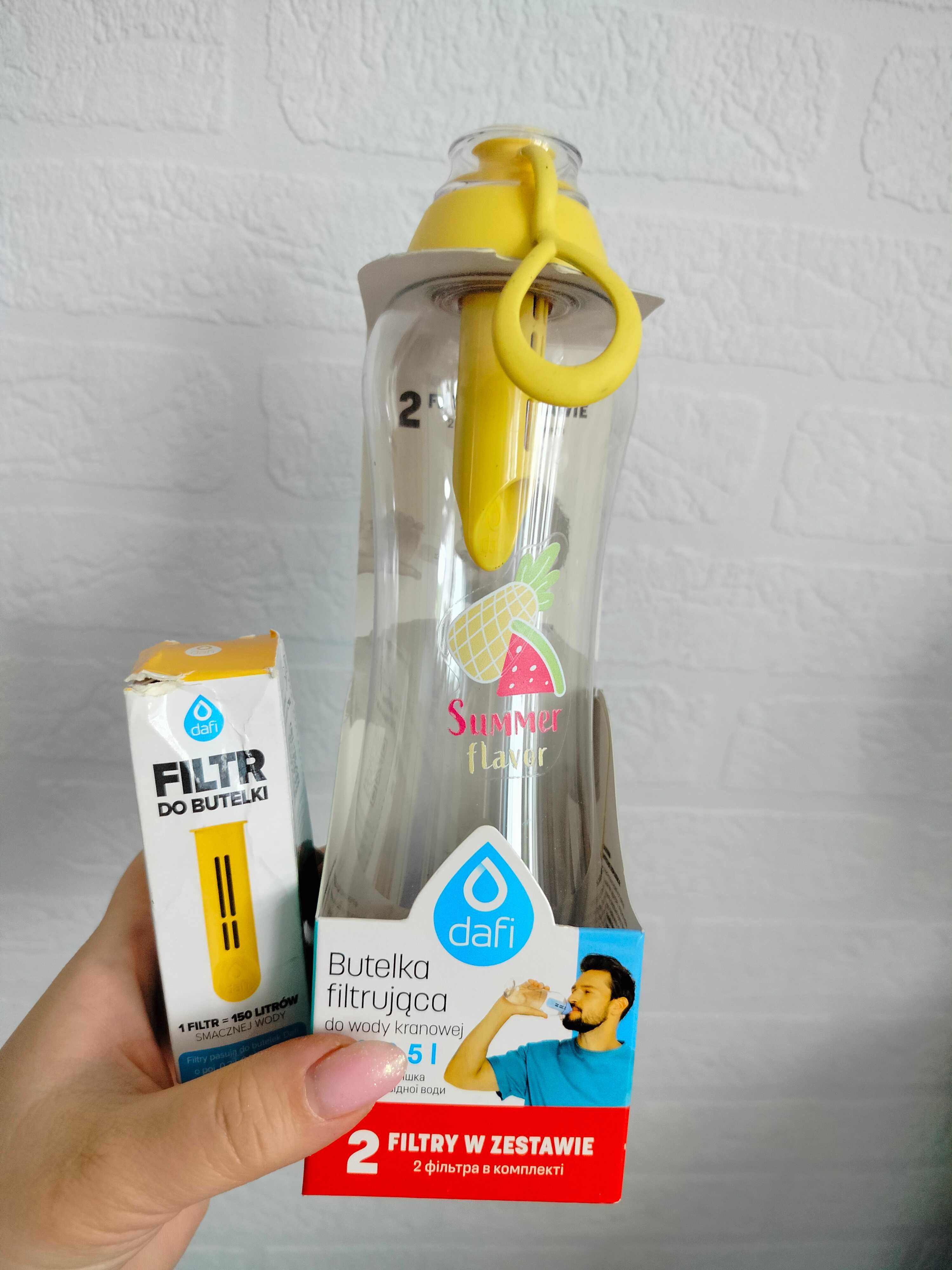 Zestaw butelka Dafi Soft 0,5l + 3x filtr żółty