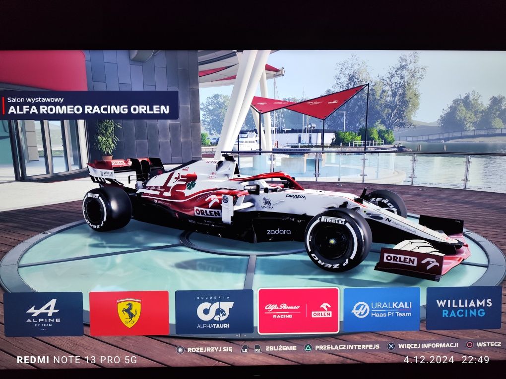 Gra Formuła 1 - F1 2021 na PS4 PlayStation 4 i 5