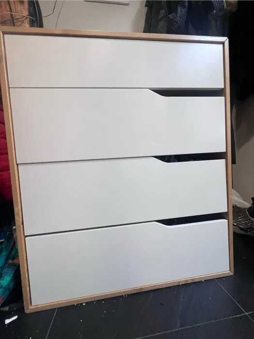 Komoda IKEA Mandal z  4 szufladami,r.79x103x48cm - dostawa gratis