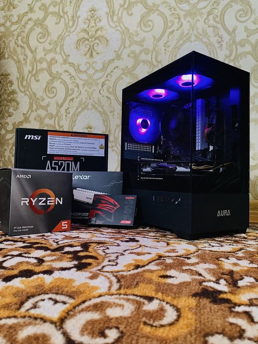 Ігровий Компютер, ПК, Ryzen, 16Gb, SSD, GTX