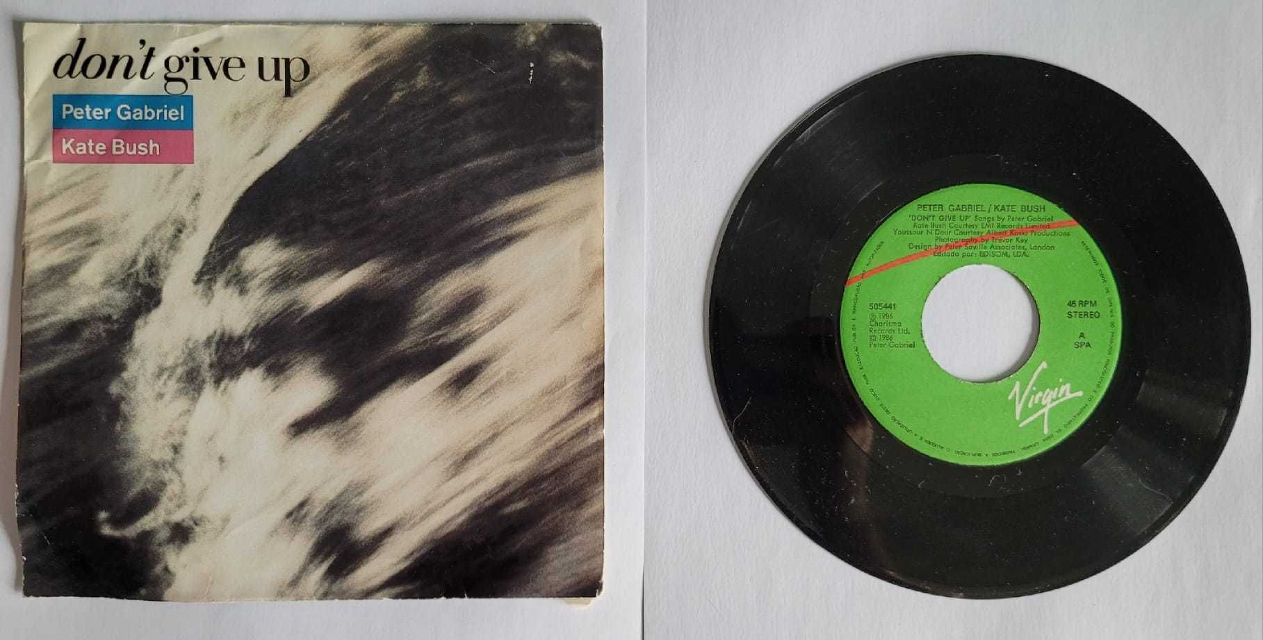 Disco Vinil de Peter Gabriel & Kate Bush "Don't give up" Single