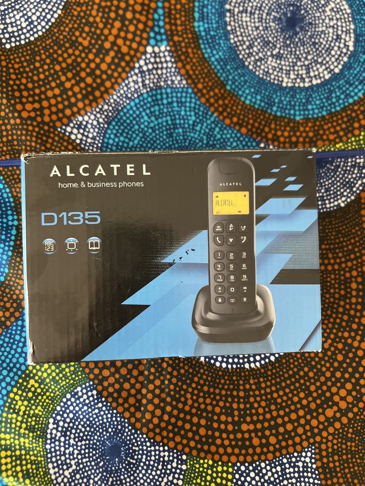 Telefone Alcatel D135 preto