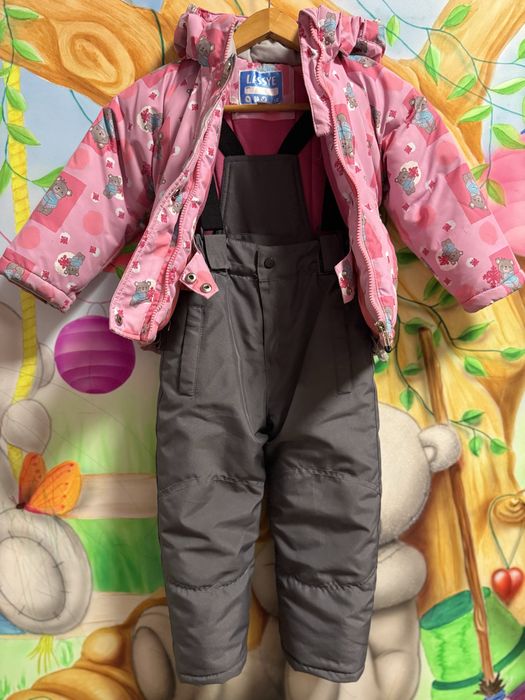 Зимовий комбінезон на дівчинку