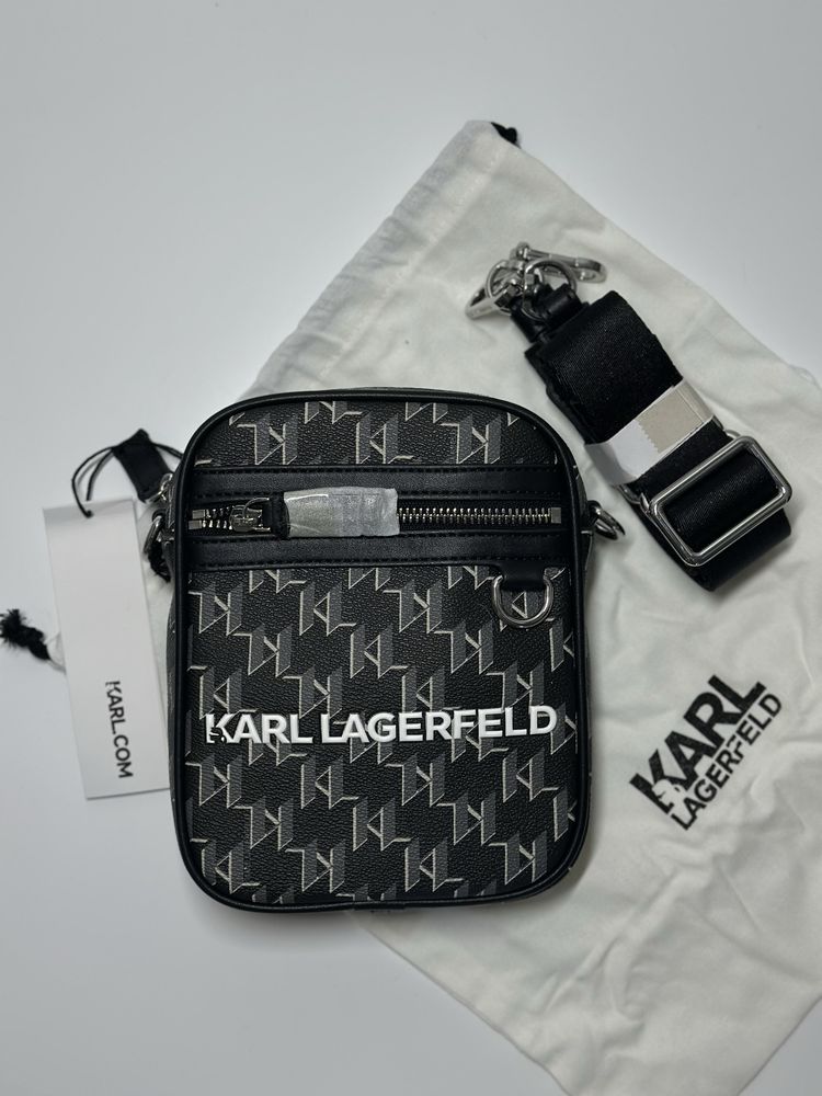 Сумка чоловіча Karl Lagerfeld 235M3011 оригінал!