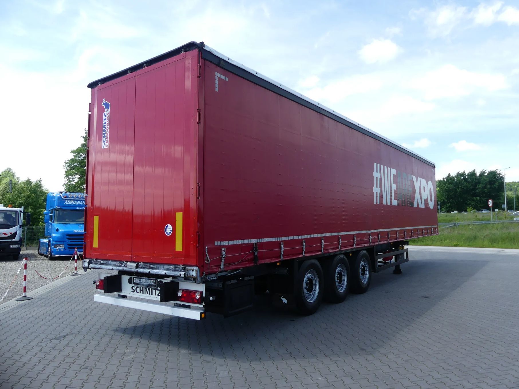 Schmitz Cargobull FIRANKA /  STANDARD / W OCYNKU / ZADBANA /